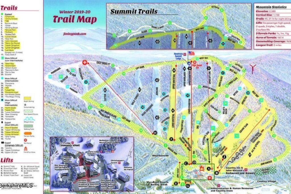 Unique Yeti-Theme Ski On Off Suite Jiminy-Sleeps 4 Ханкок Экстерьер фото